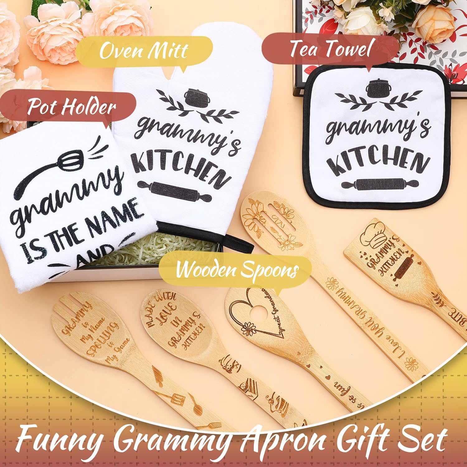 Leyndo 10-Piece Gifting Set Kitchen ToolsChristmasBirthdayHousewarming