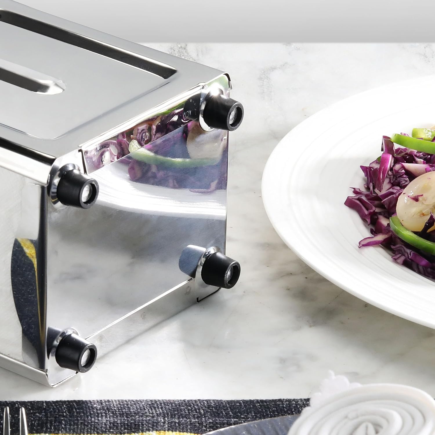 NEW STAR STAINLESS STEEL NAPKIN DISPENSER FORRestaurants Home Use