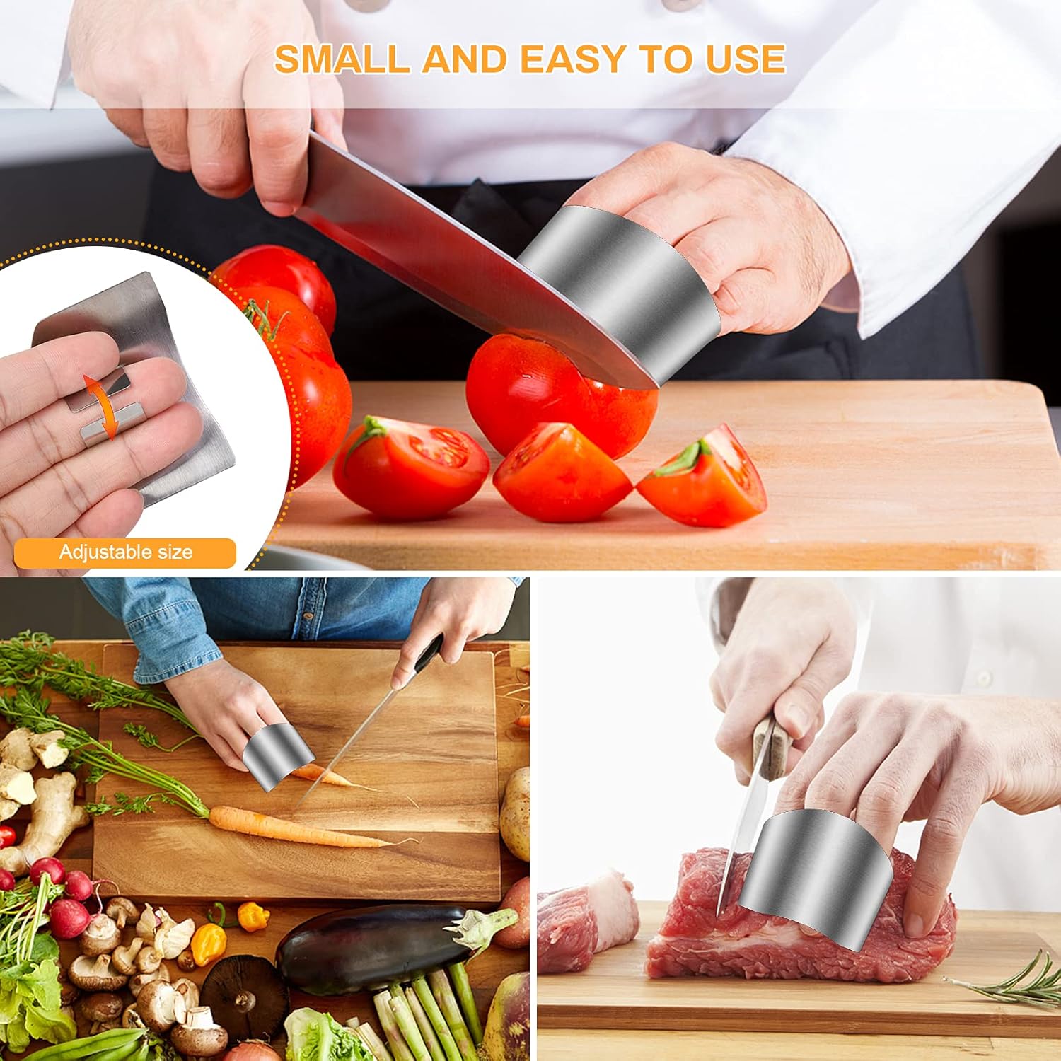 Adjustable Knockout Steel Finger Guards Keep Your Hands Safe