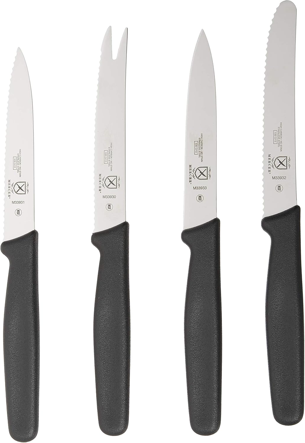 Mercer Culinary Bar Knife Kit Black