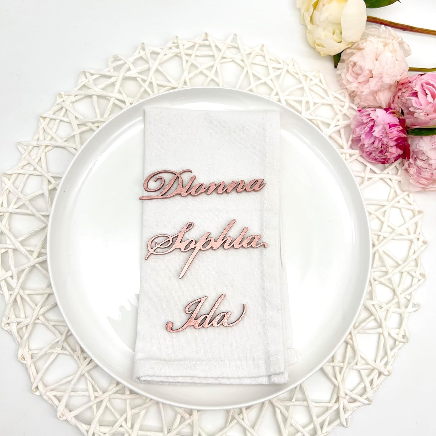 Personalized Table Decoration Wedding Keepsake