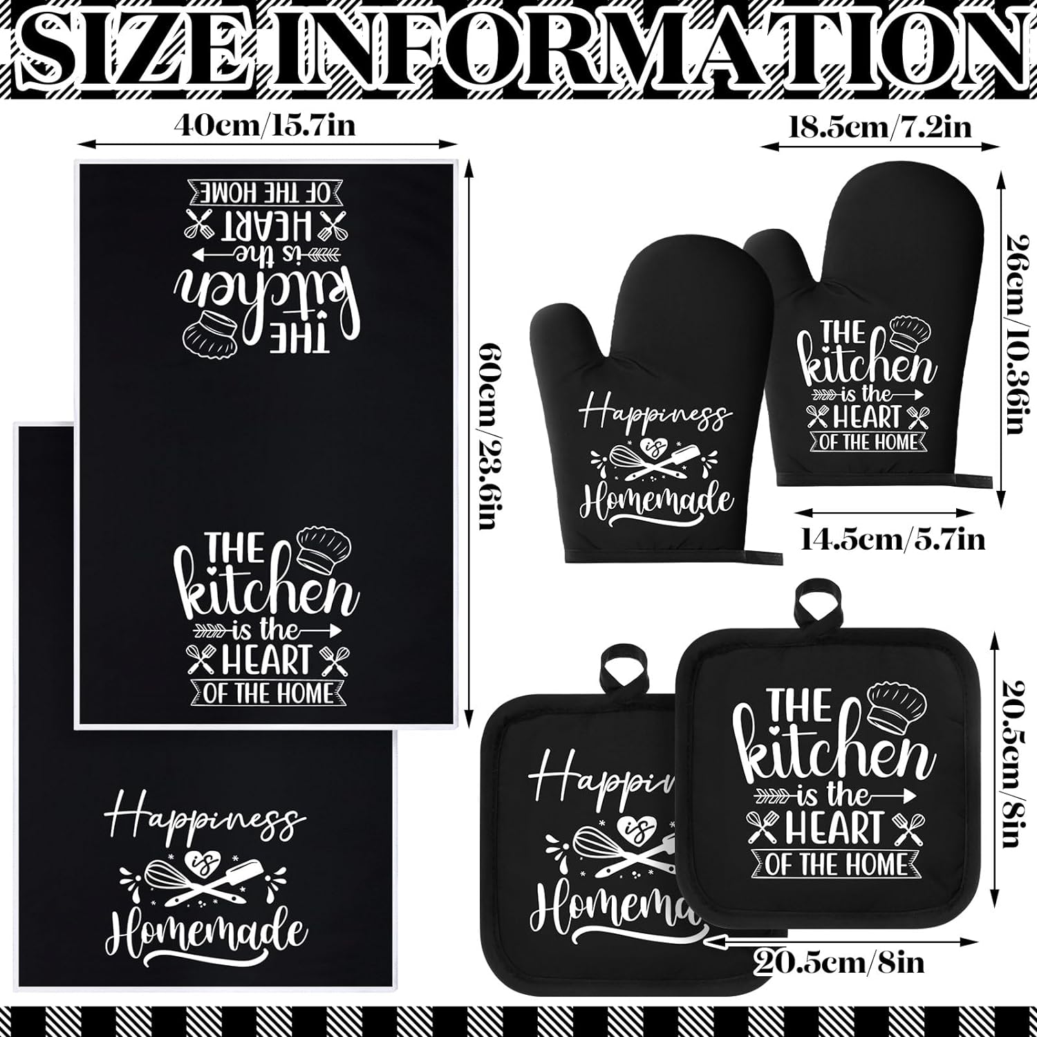 Crafted Kitchen Essentials - 6-Piece Essential Kitchen Accessories Set