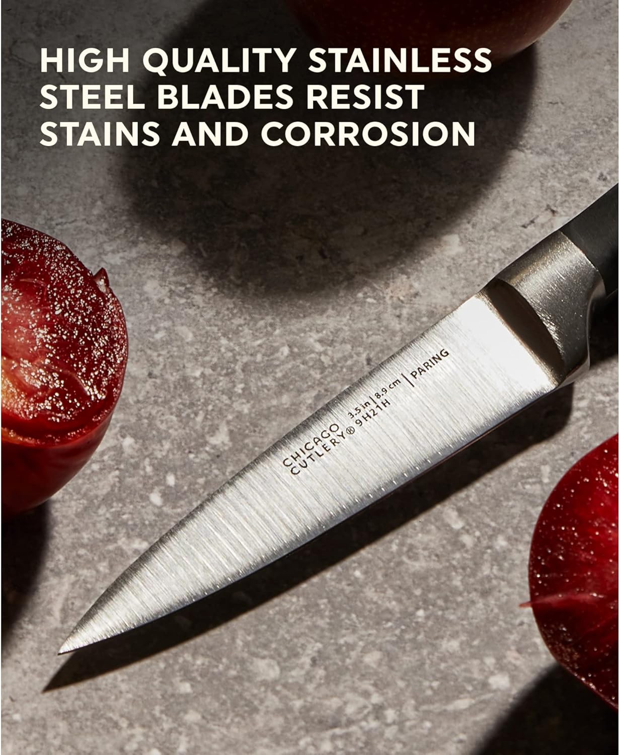 Insignia 18-Piece Knife Set with Built-In Sharpener