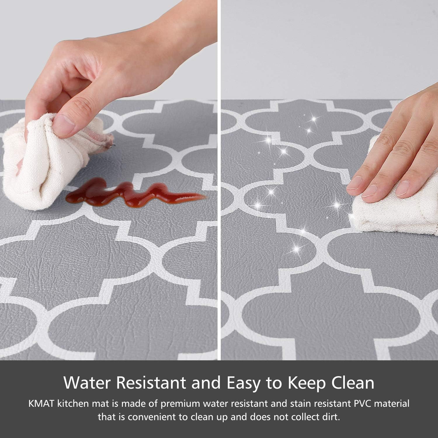 Durable Anti-Fatigue Kitchen Mats Set