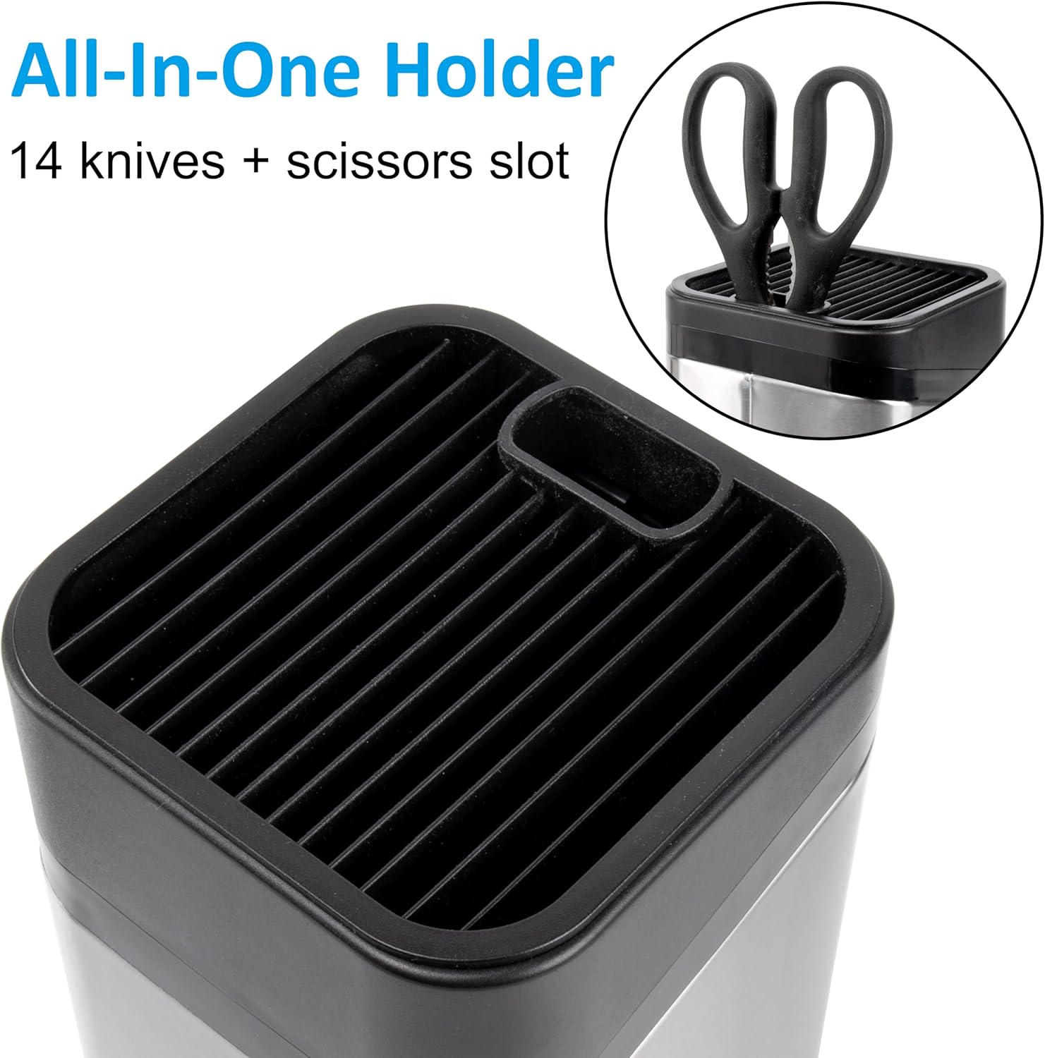 Space-Saving Kitchen Knife Holder