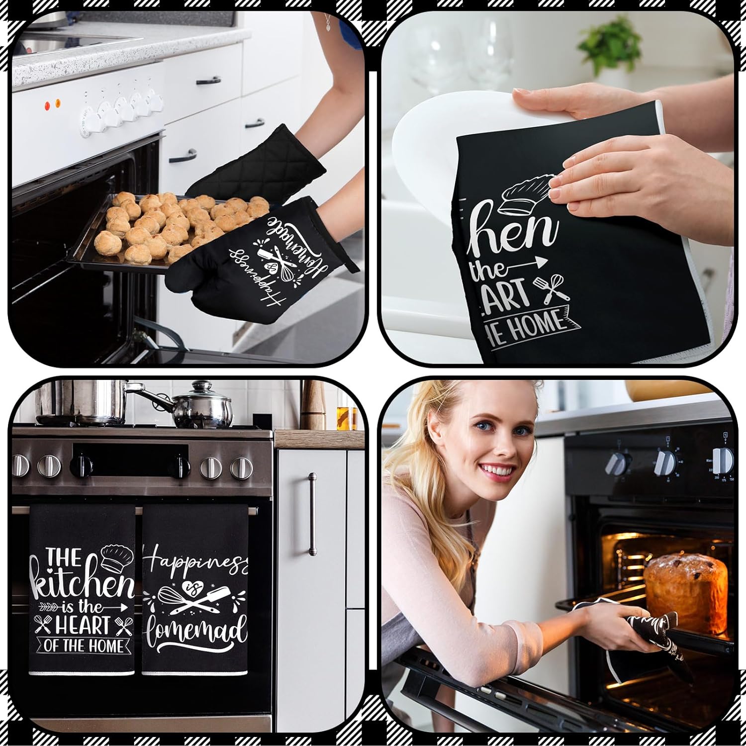 Crafted Kitchen Essentials - 6-Piece Essential Kitchen Accessories Set