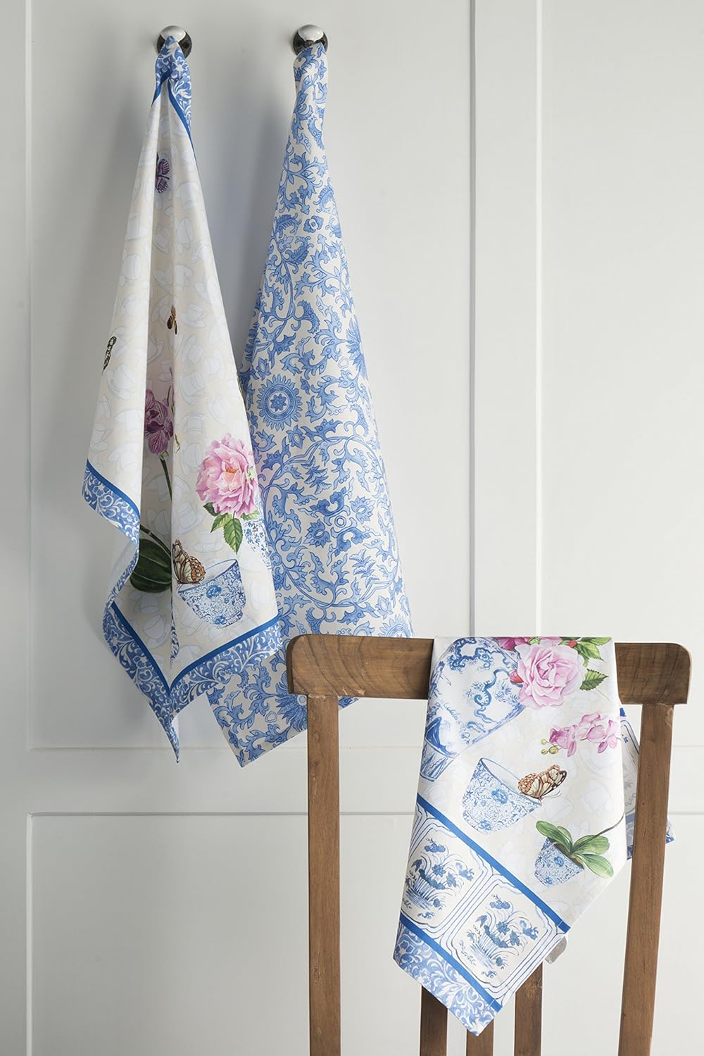 Maison dHermine Dish Towels Set of 3 2750 x 20 Cotton Kitchen Towels