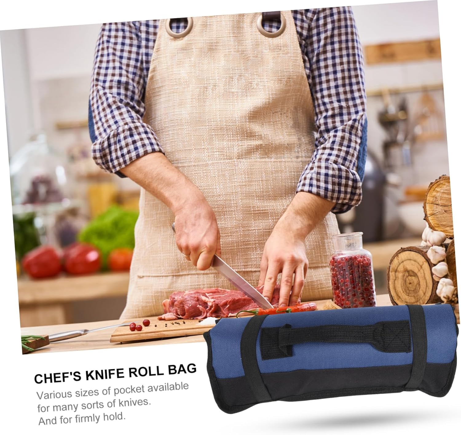 KIC aridown 22 Slot Knife Bag Portable Perfect for Travel