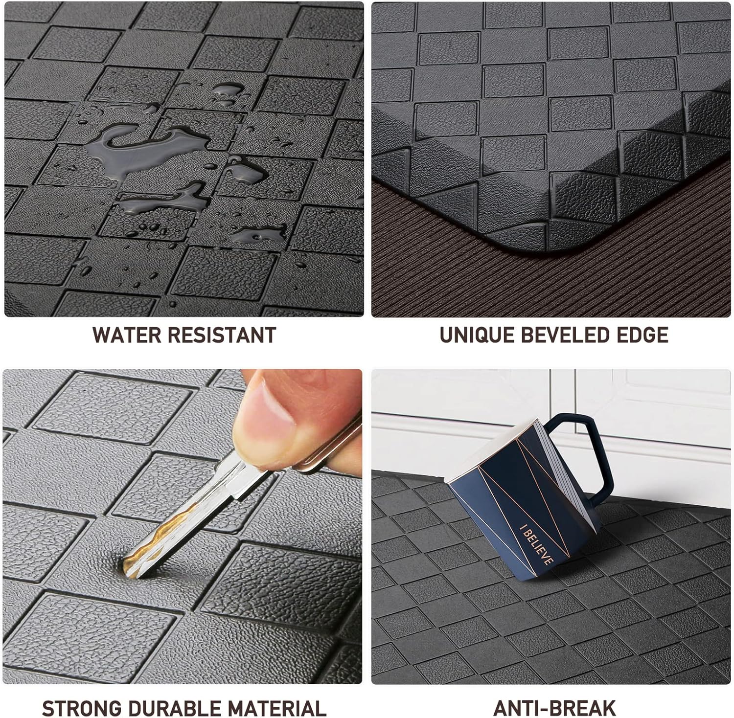 173x28 Thick Anti-Fatigue Cushioned Floor Mat