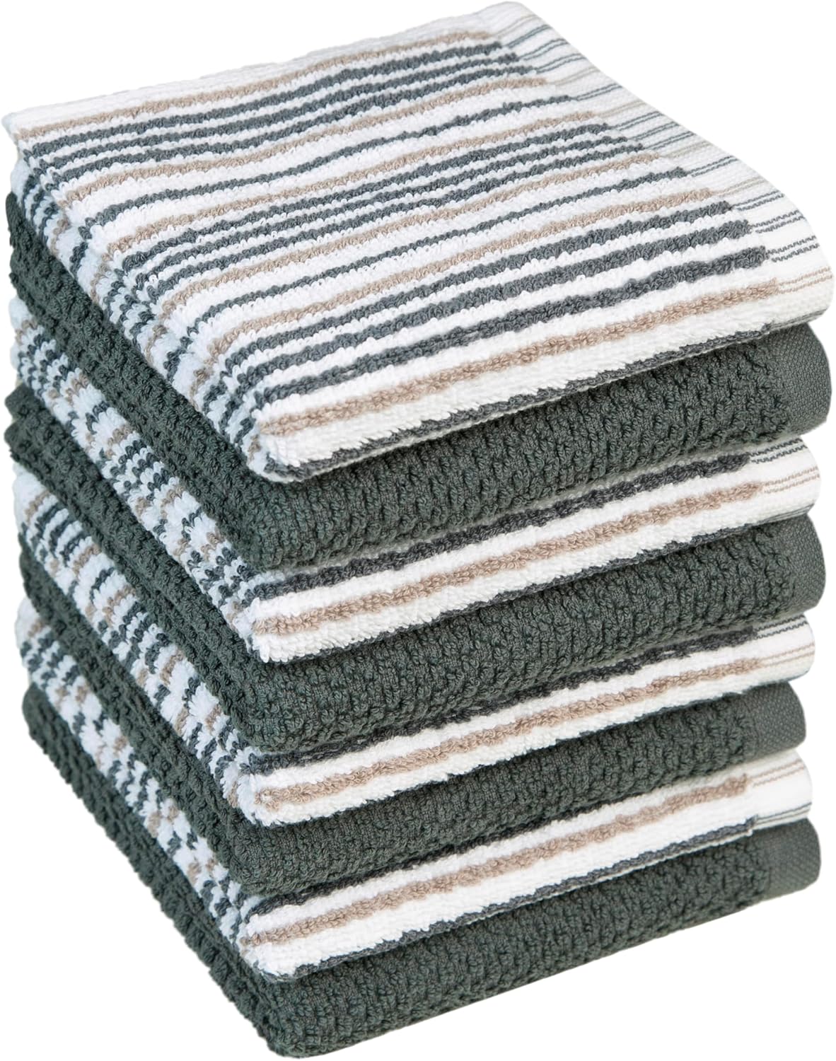12x12 Cotton Towels - Reusable Machine Washable Highly Absorbent 100 Soft
