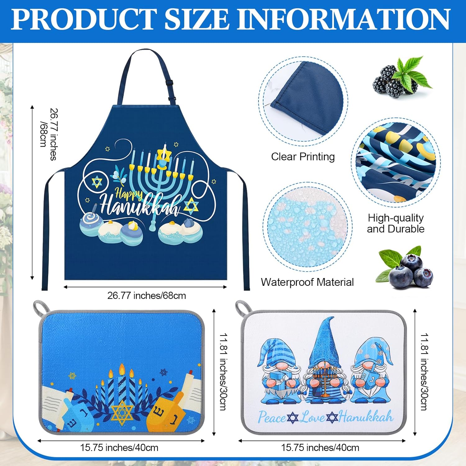 Hanukkah Kitchen Gift Set by Singhoow