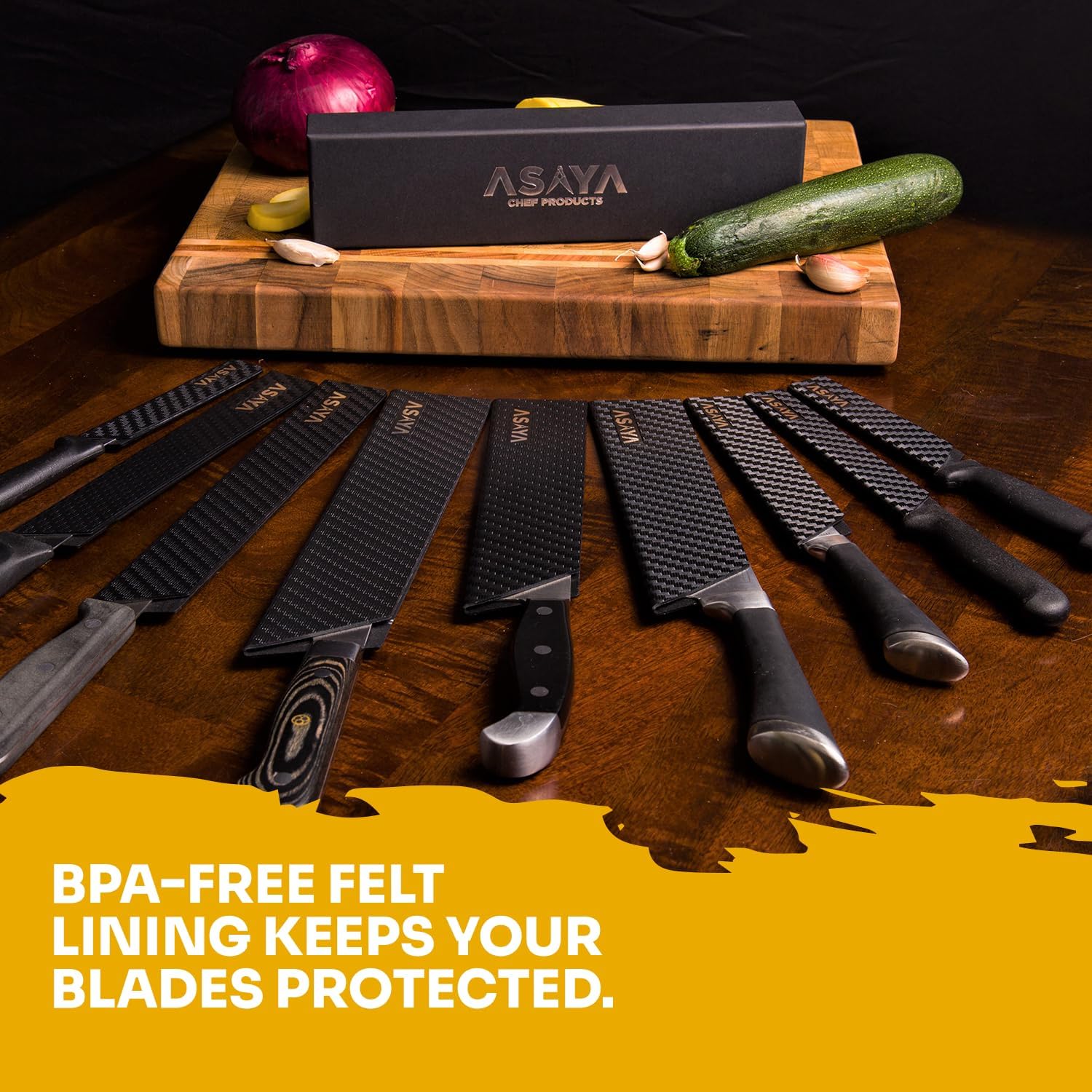 Asaya Professional Knife Edge Guards 6Pcs