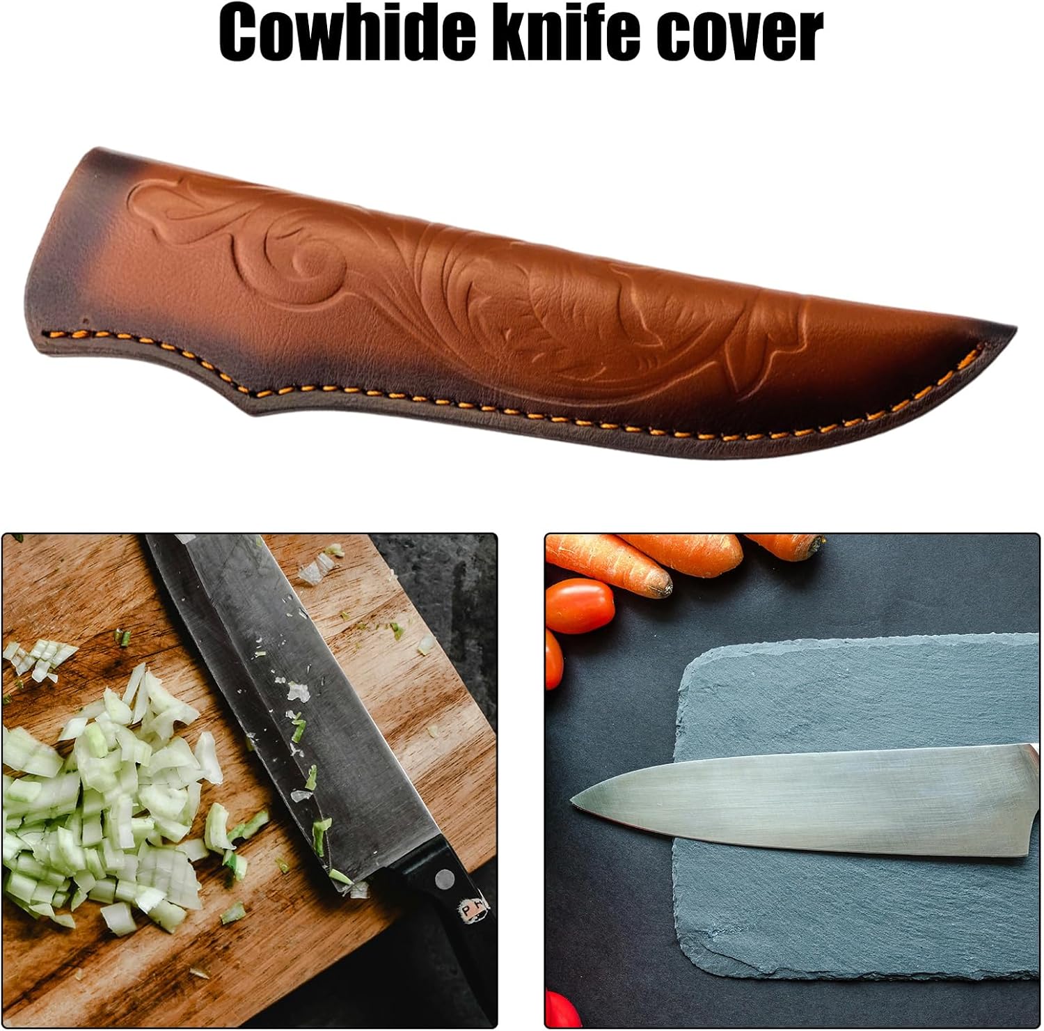 Premium Leather Cutter Sheath for Cleaning and Storage