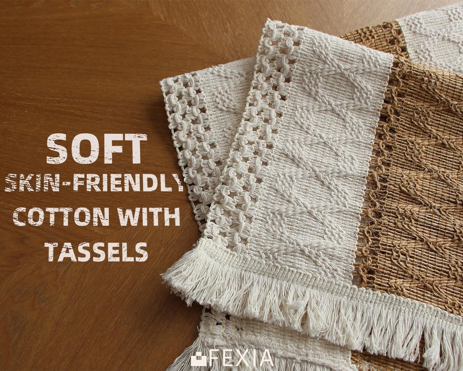 FEXIA Boho Fall Placemats Set