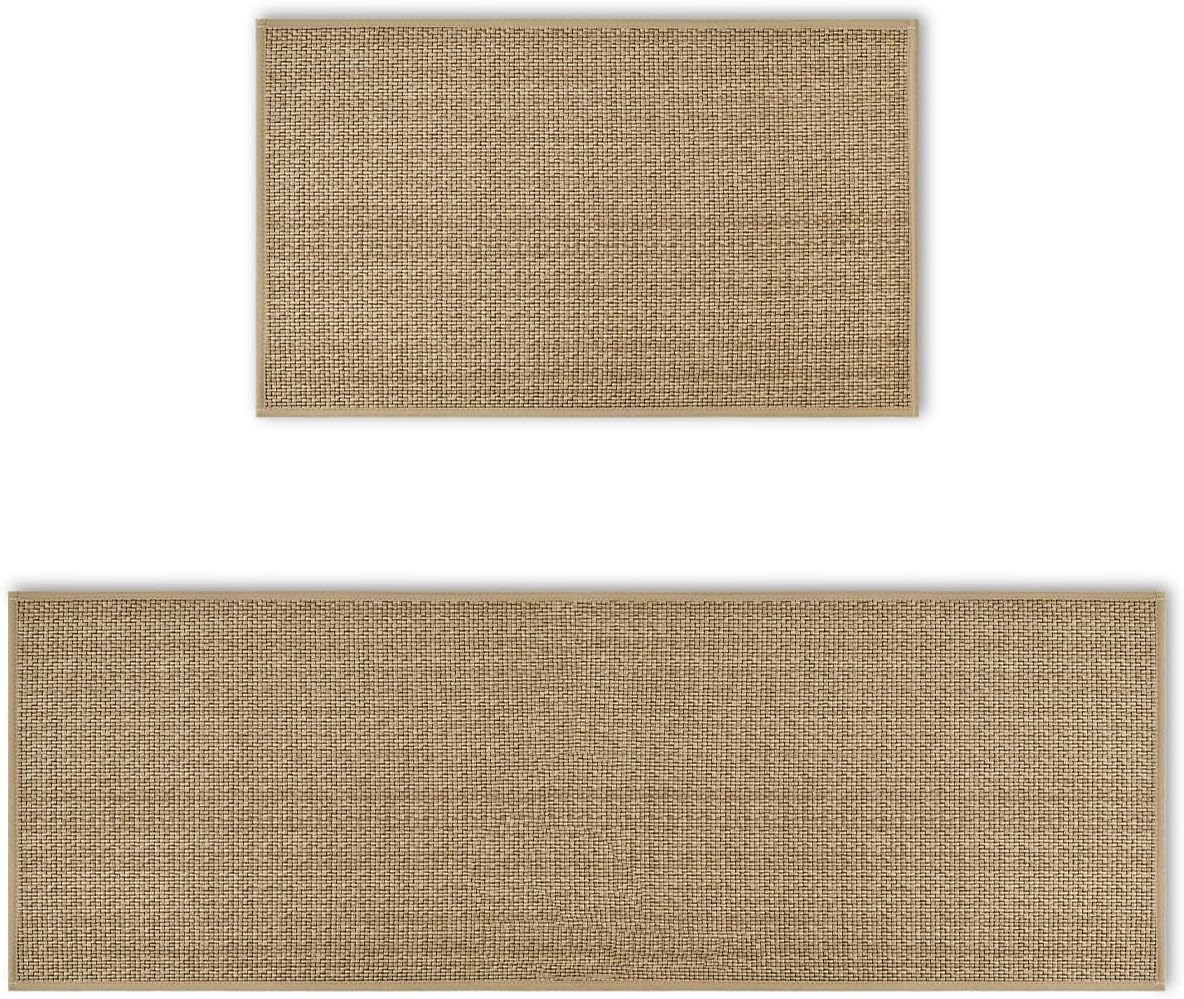 ArtoidMode Washable Non-Slip Kitchen Rugs Set