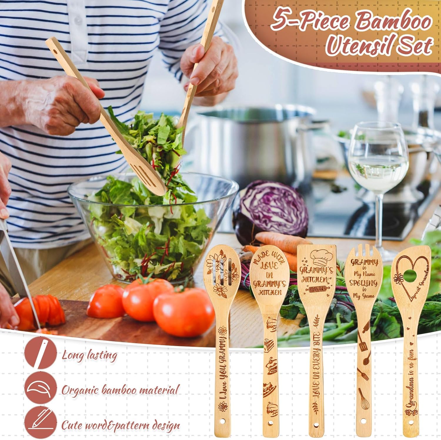 Leyndo 10-Piece Gifting Set Kitchen ToolsChristmasBirthdayHousewarming