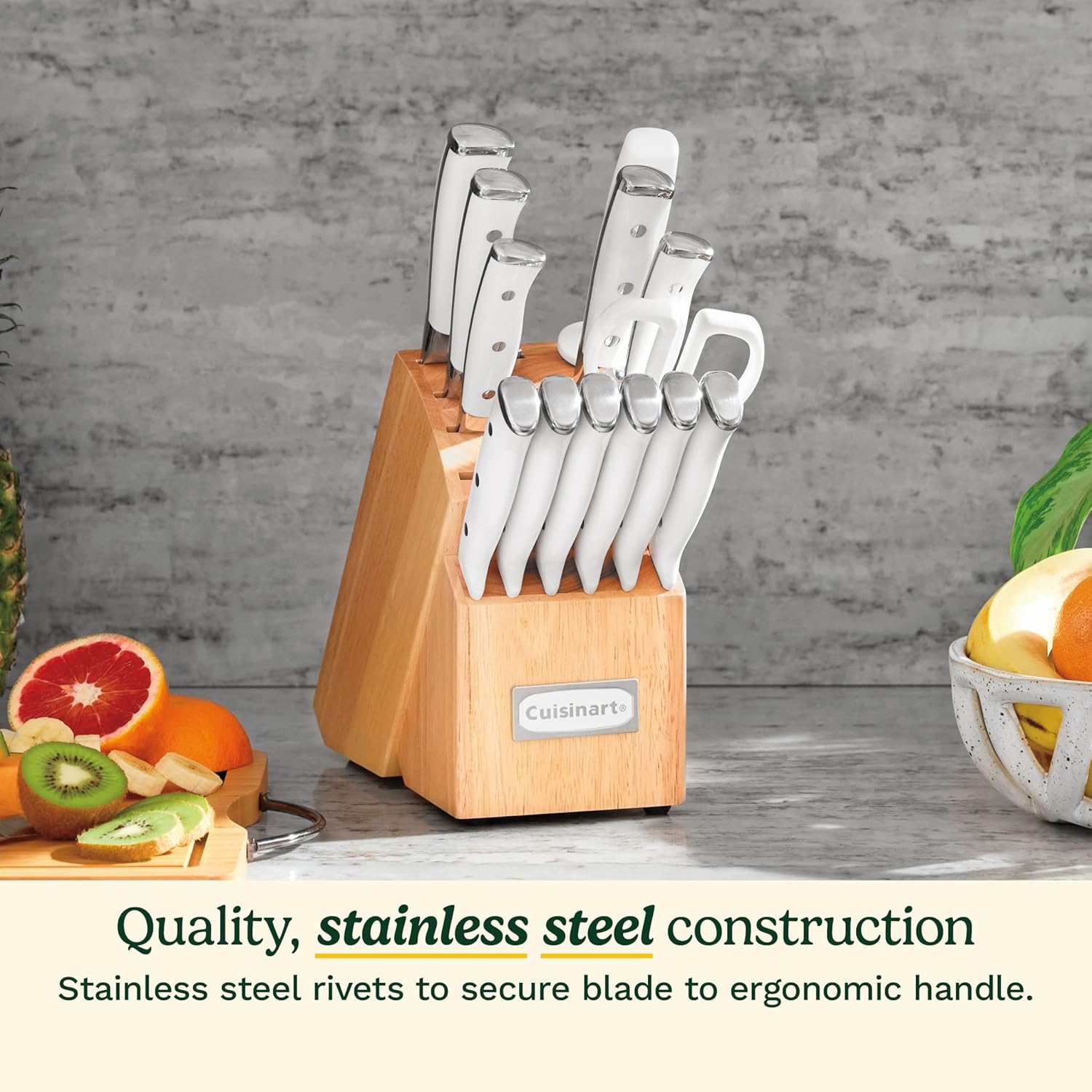 Cuisinart 15-Piece Knife Set with Block