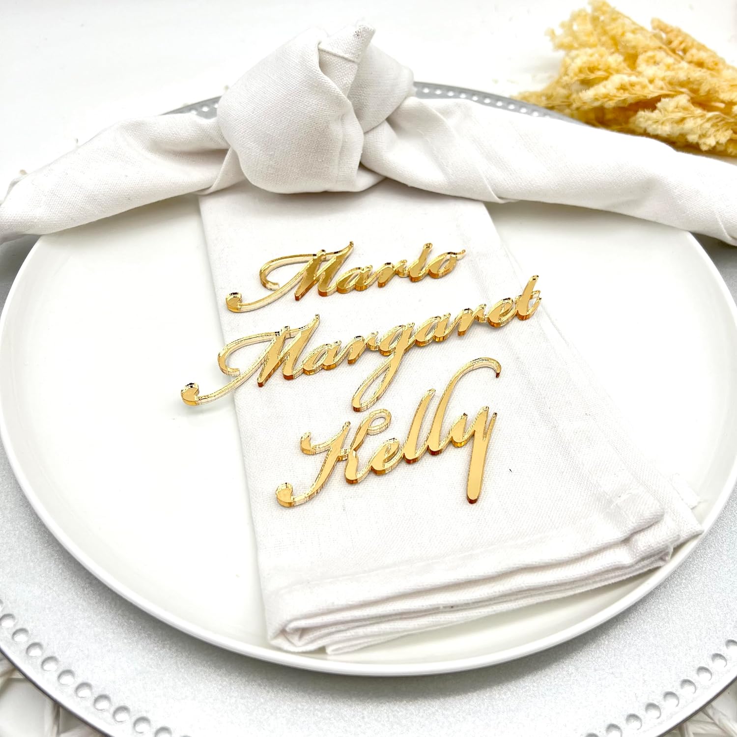 Personalized Table Decoration Wedding Keepsake