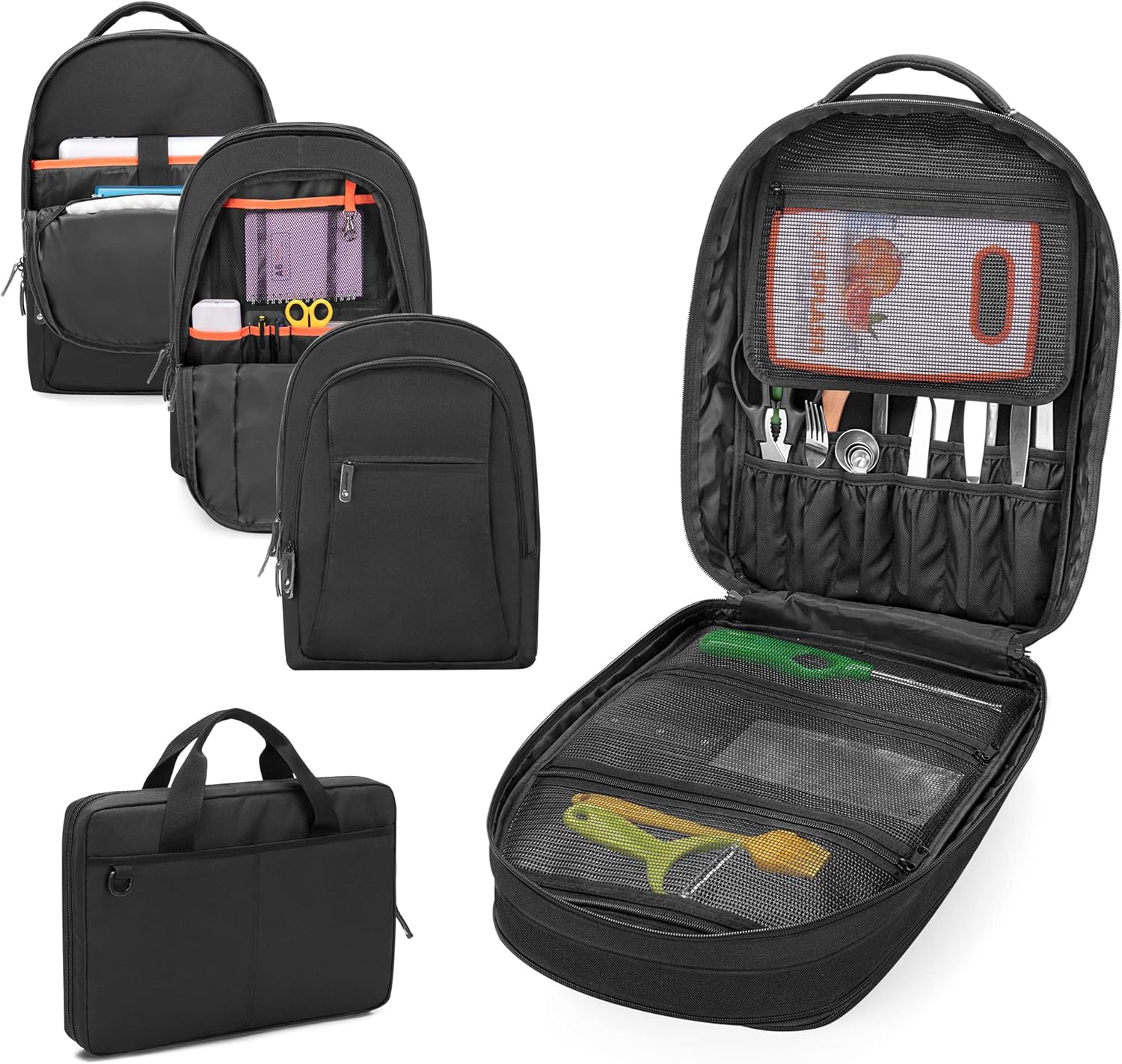 SamdewProfessional Chef Knife Bag with 12 23 Slots
