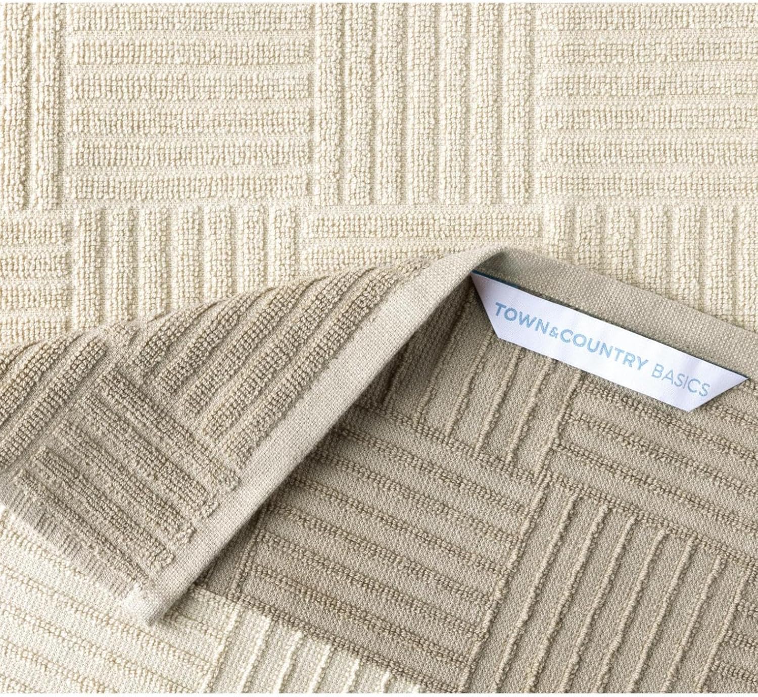 TOWN COUNTRY BASICS 4-Pack Kitchen Towels