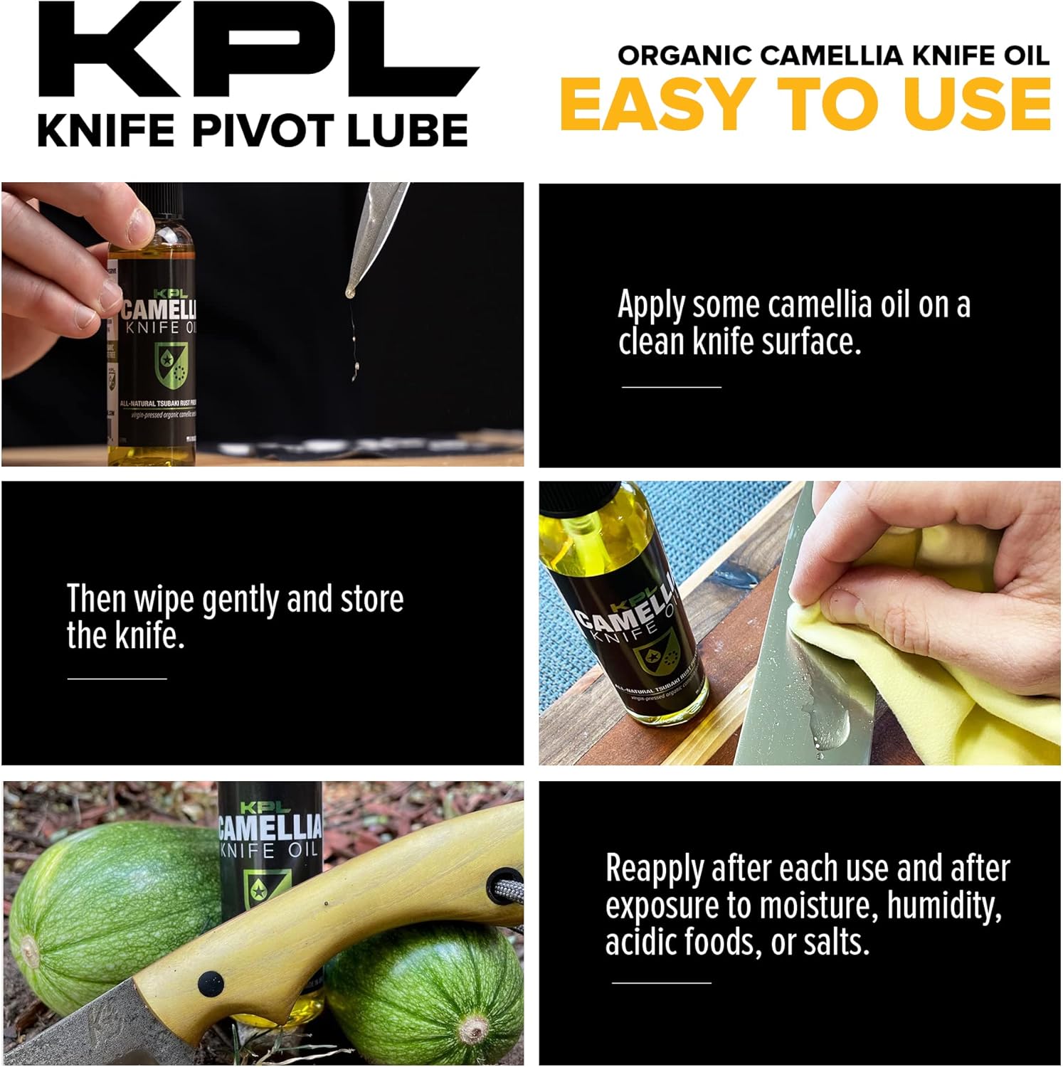 Camellia Knife Oil Spray