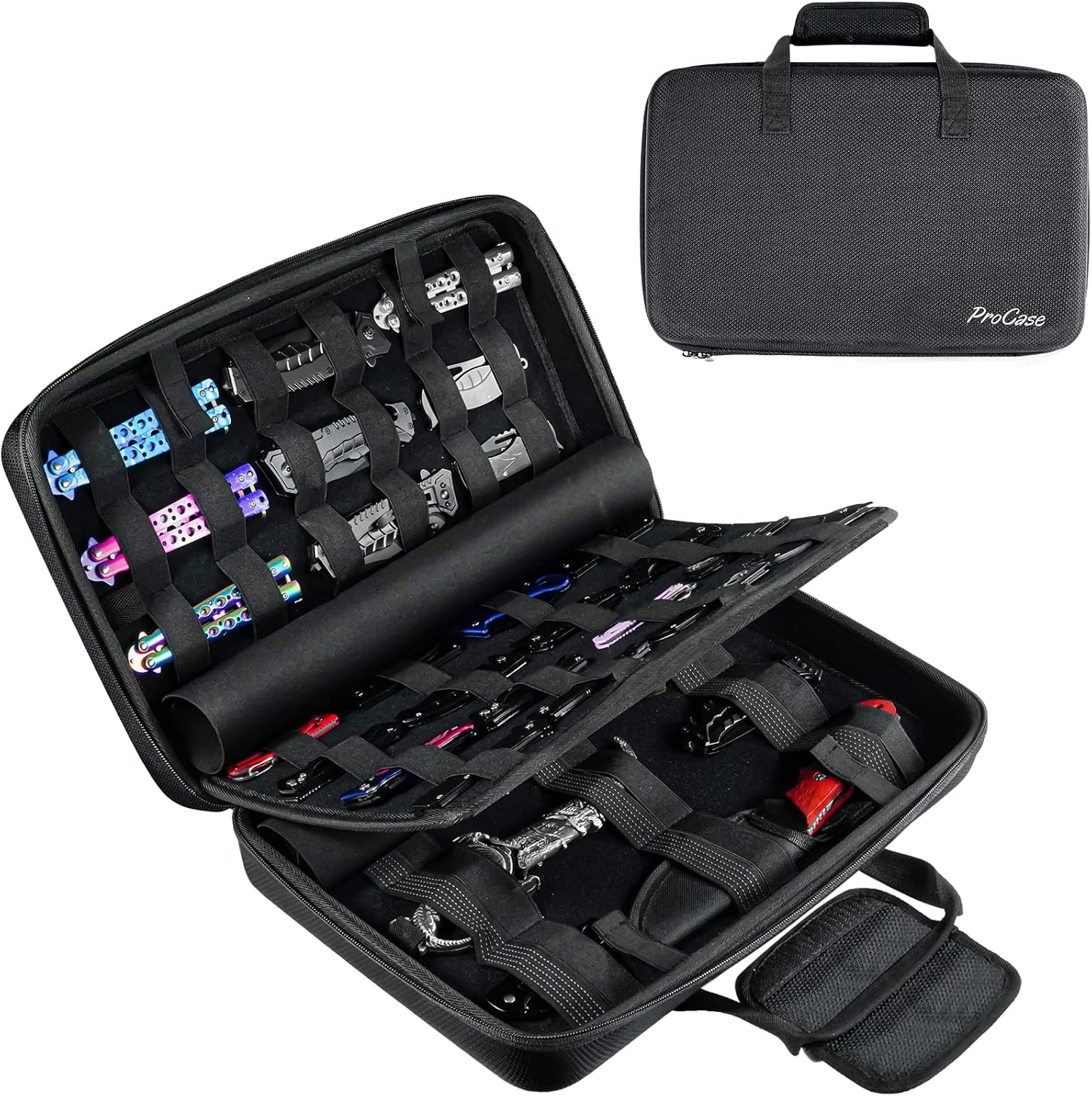 ProCase Knife Display Case - Sturdy Durable EDC Organizer