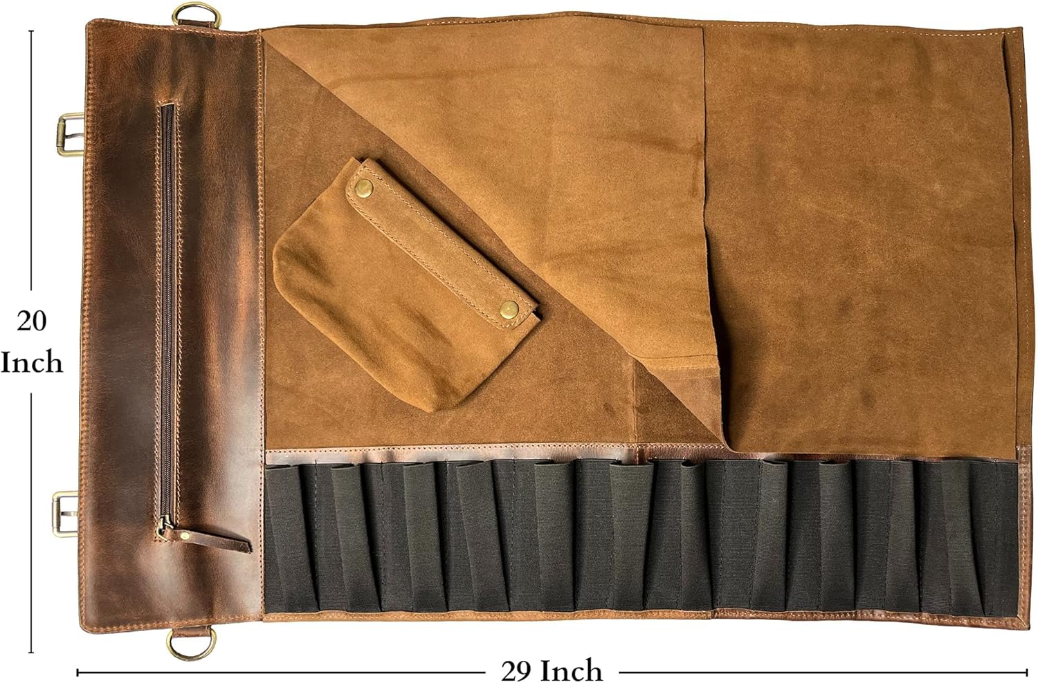 Rustic Town Chef Knife Roll for All Knives