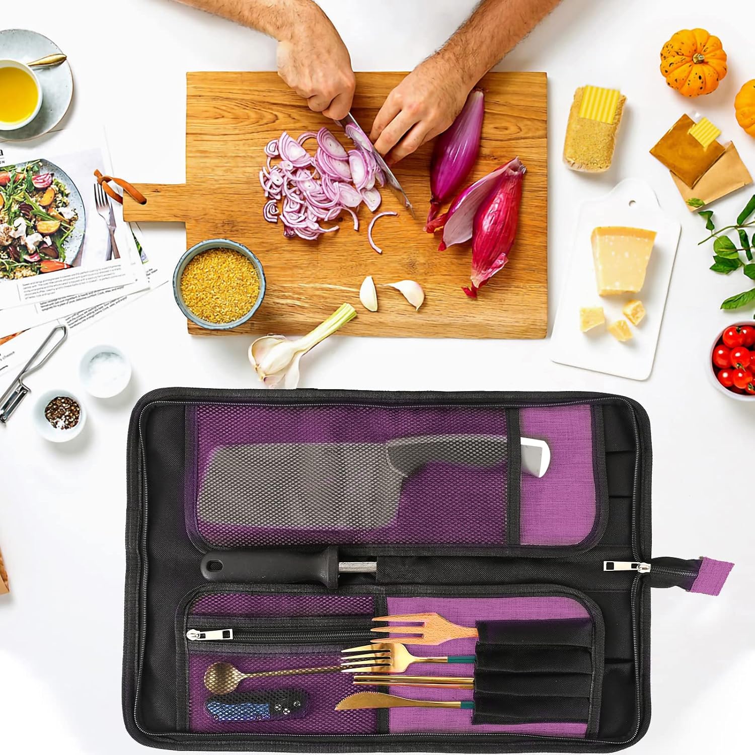 Premium Heavy Duty Chefs Knife Roll Bag