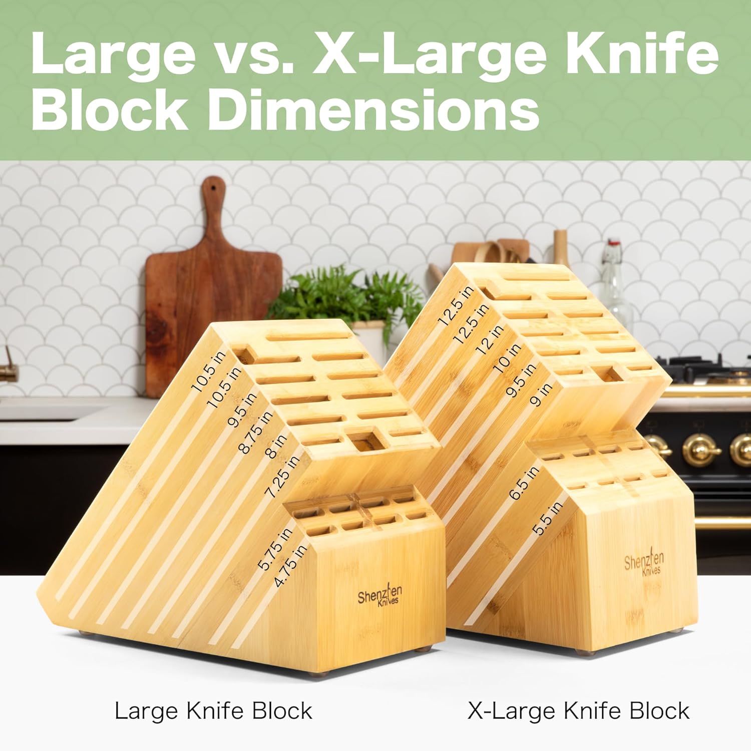 Master Your Cooking with 20 Slot Knife Block
