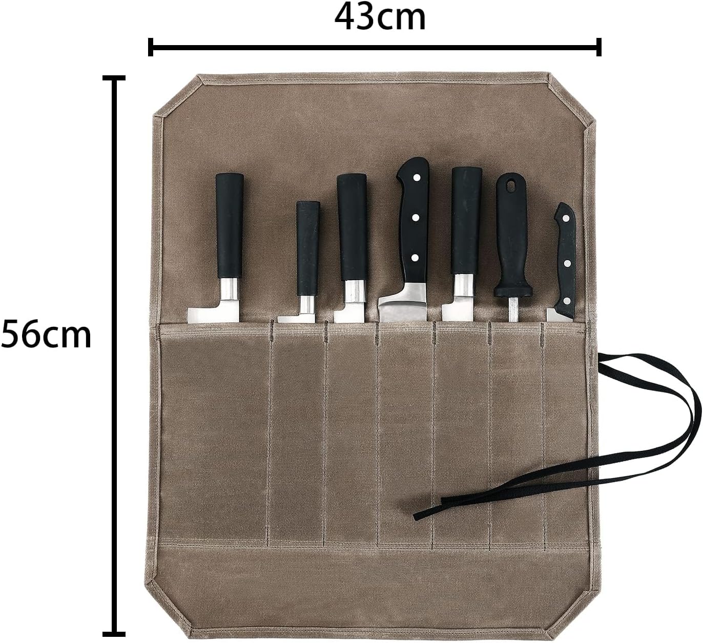 Chef Roll Case for Knives and Tools