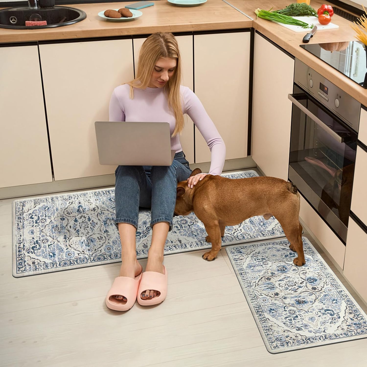 Anti Fatigue Kitchen Mats Set