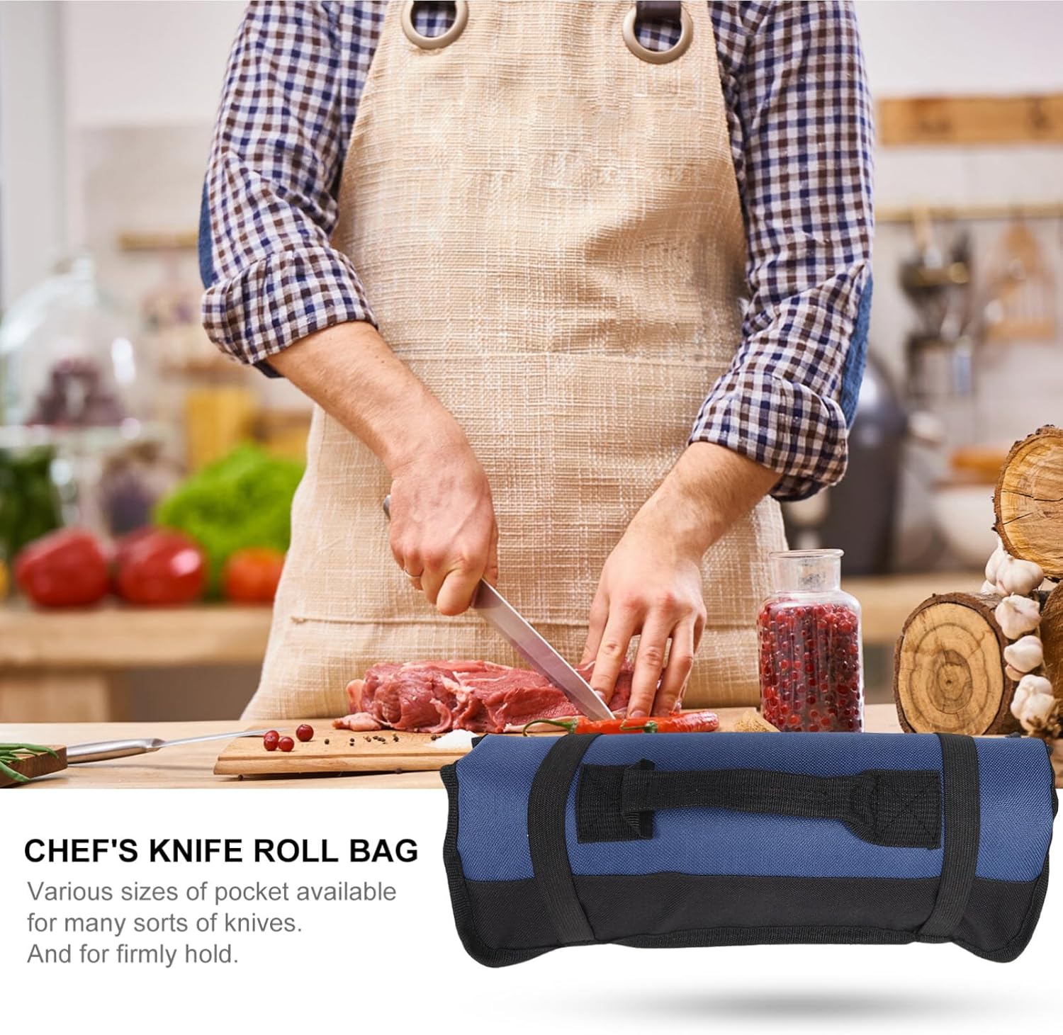 Kichvoe Chef Roll Bag The Perfect Kitchen Storage Solution