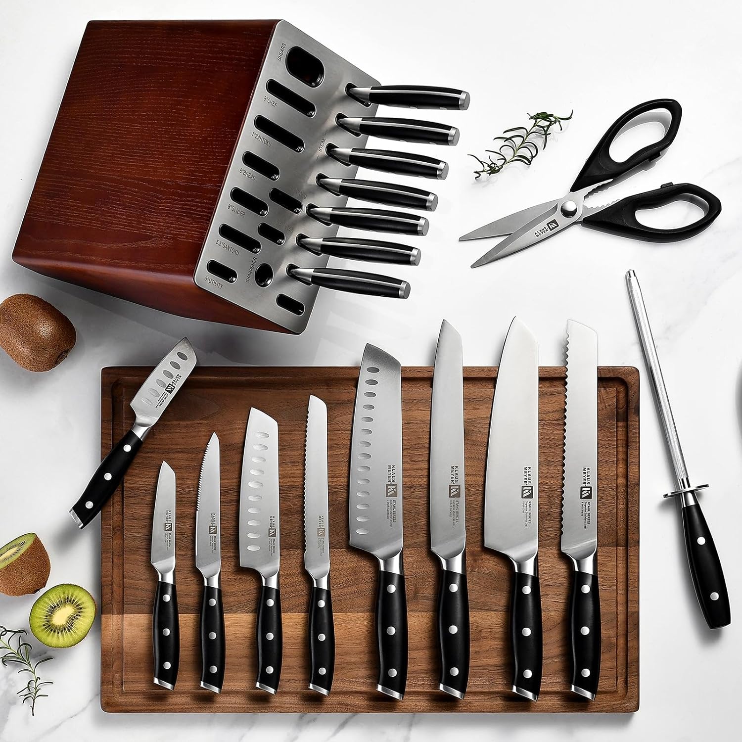StHL 19-Piece Knife Block Set