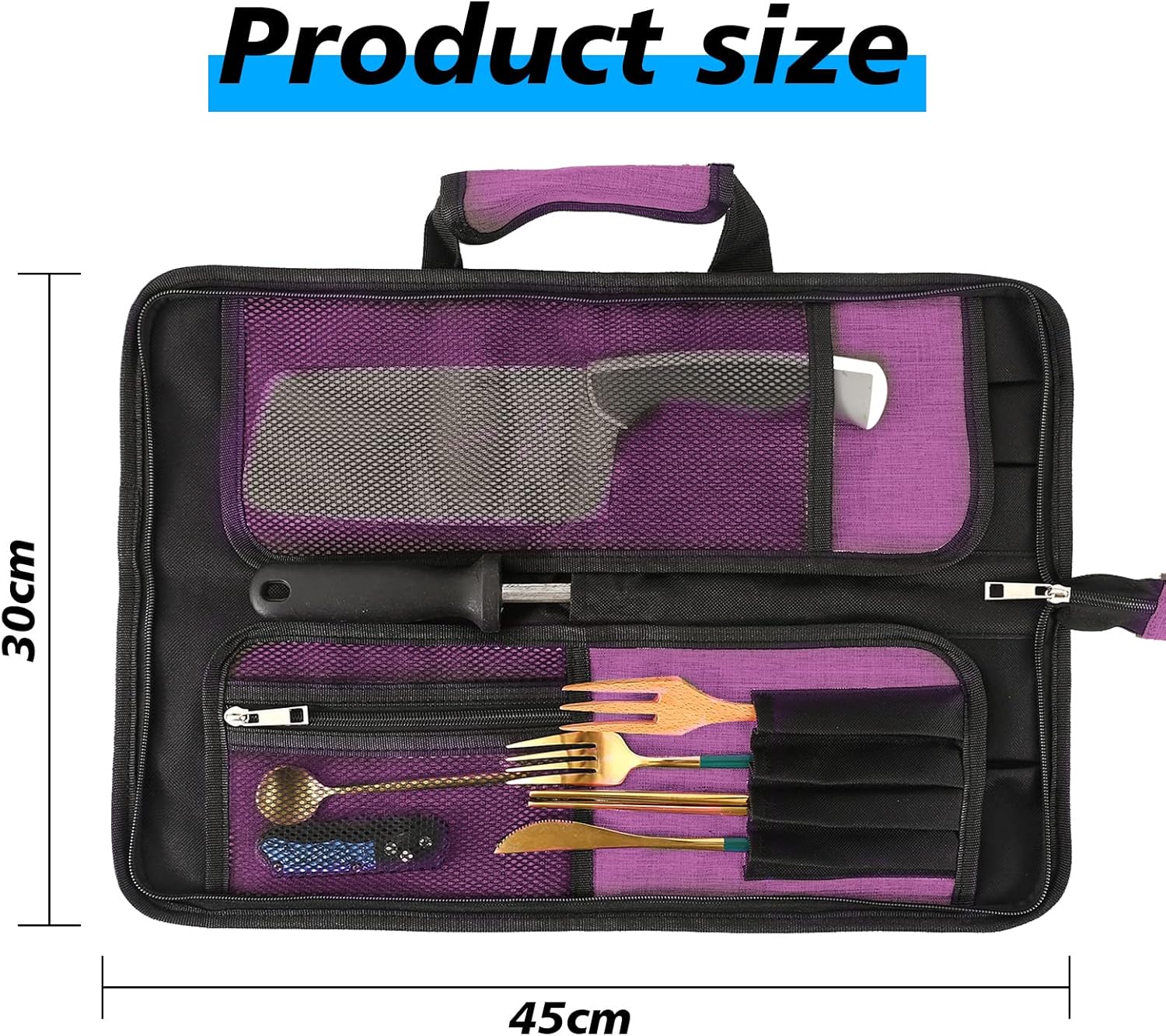 Premium Heavy Duty Chefs Knife Roll Bag
