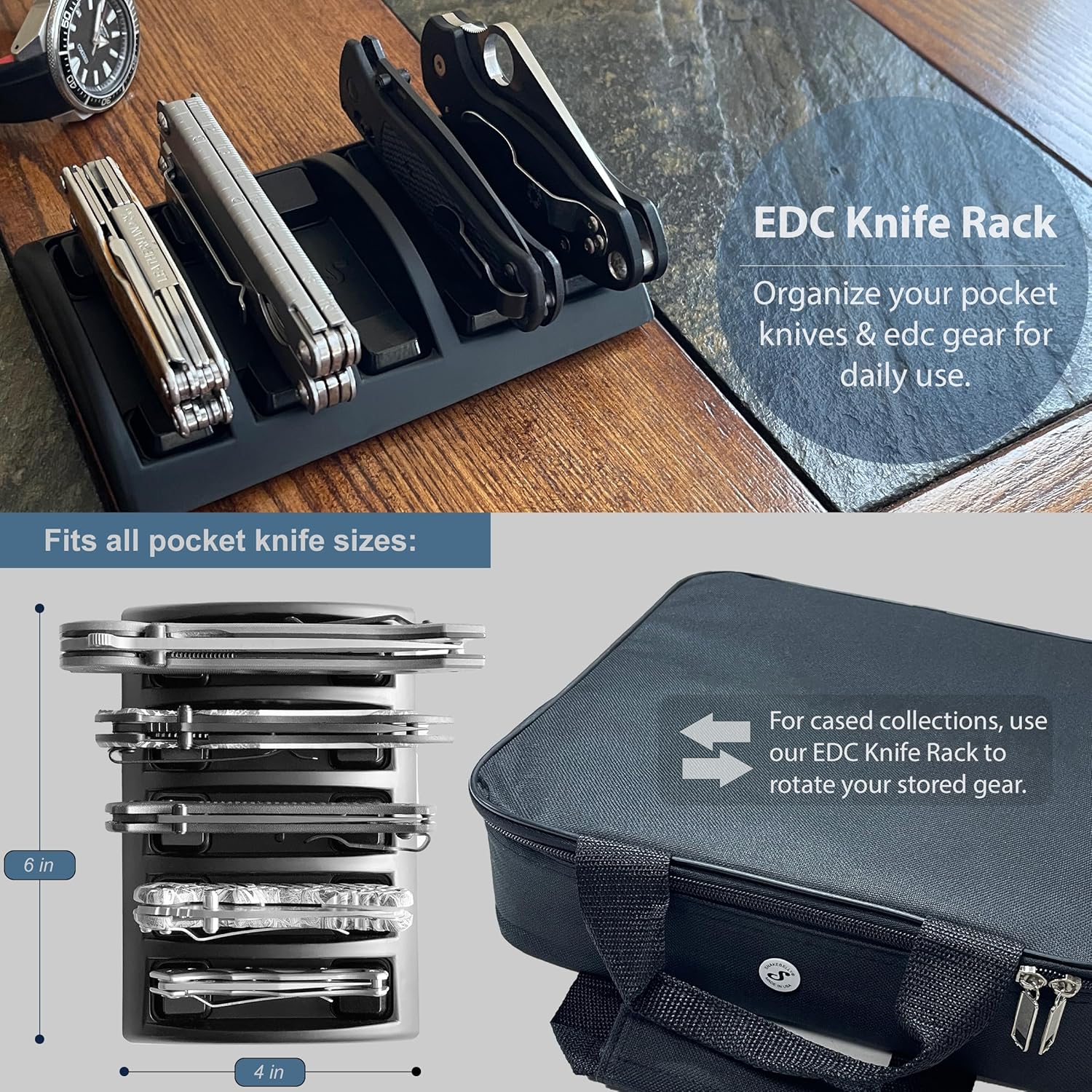 Premium EDC Knife Organizer