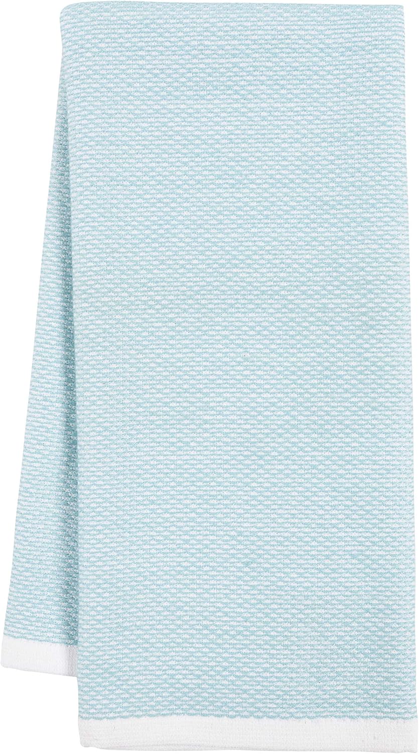 Ayesha Curry Mixed Utility Kitchen Towel Set Set of 6 Aqua