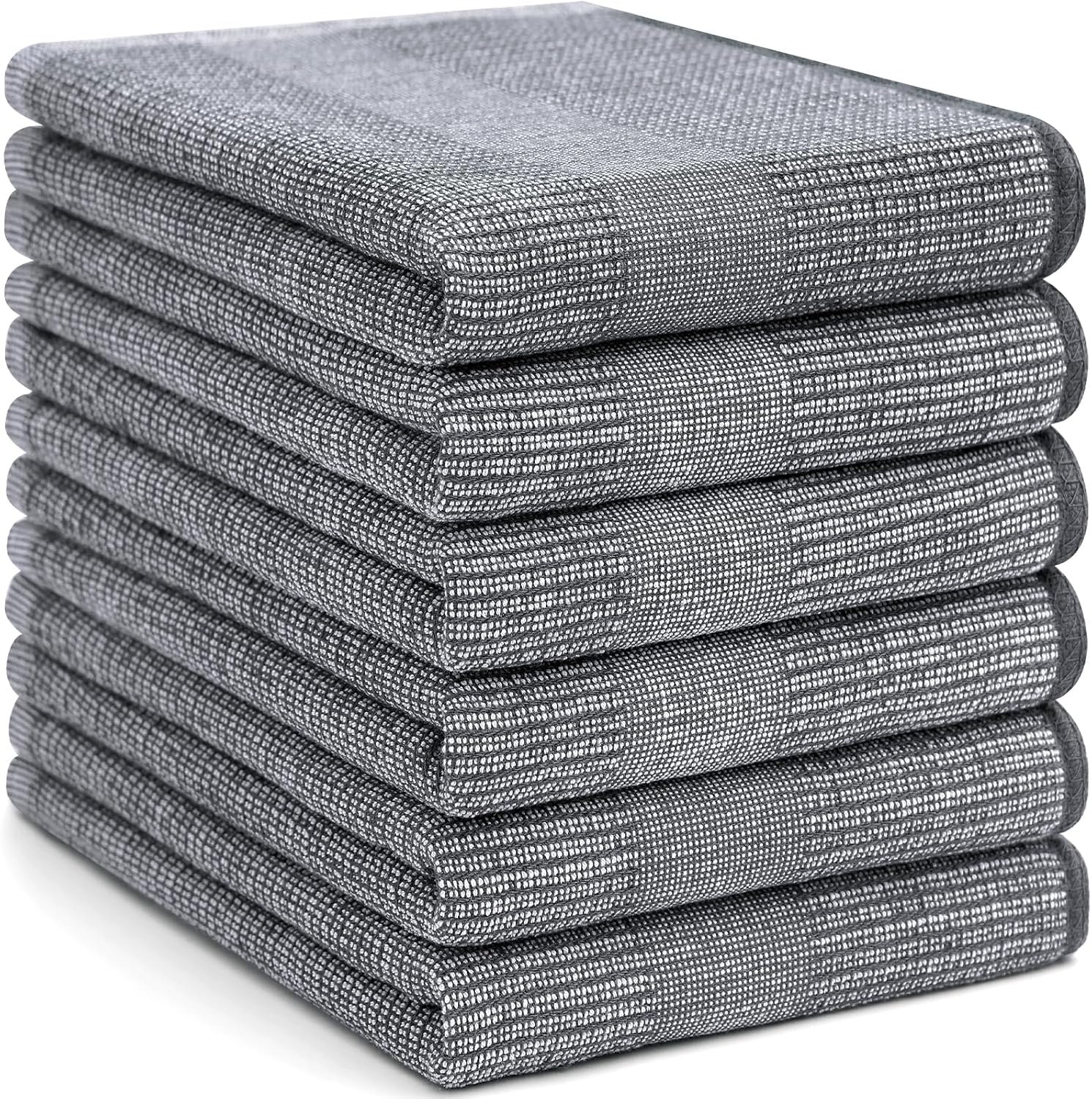 Homaxy Premium Kitchen Towels 18x28 inch 6-Pack
