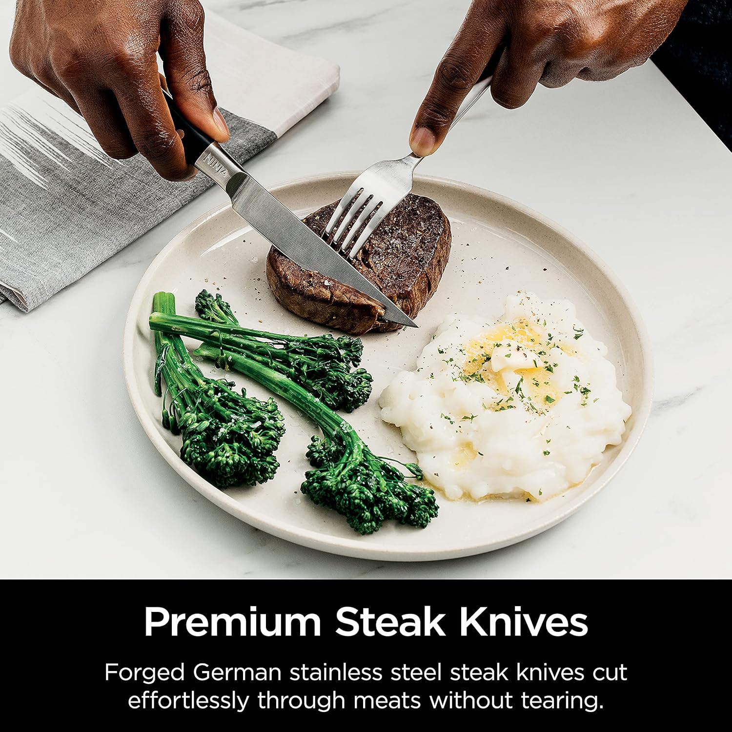 Ninja Chefs Knife Set - German-Grade Stainless Steel