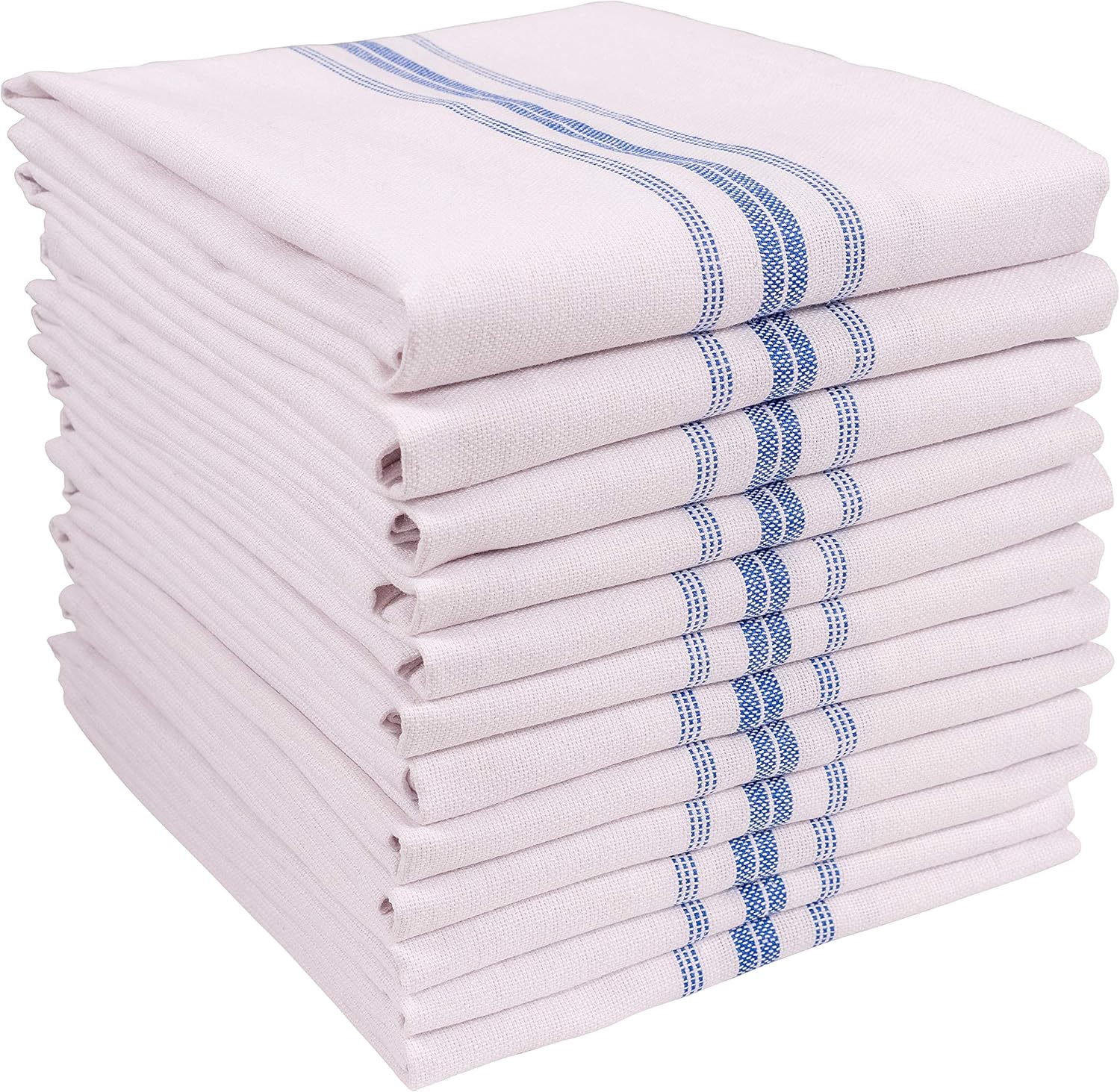 EcoVibe Modern Minimalist Kitchen Towels Set of 12 Green