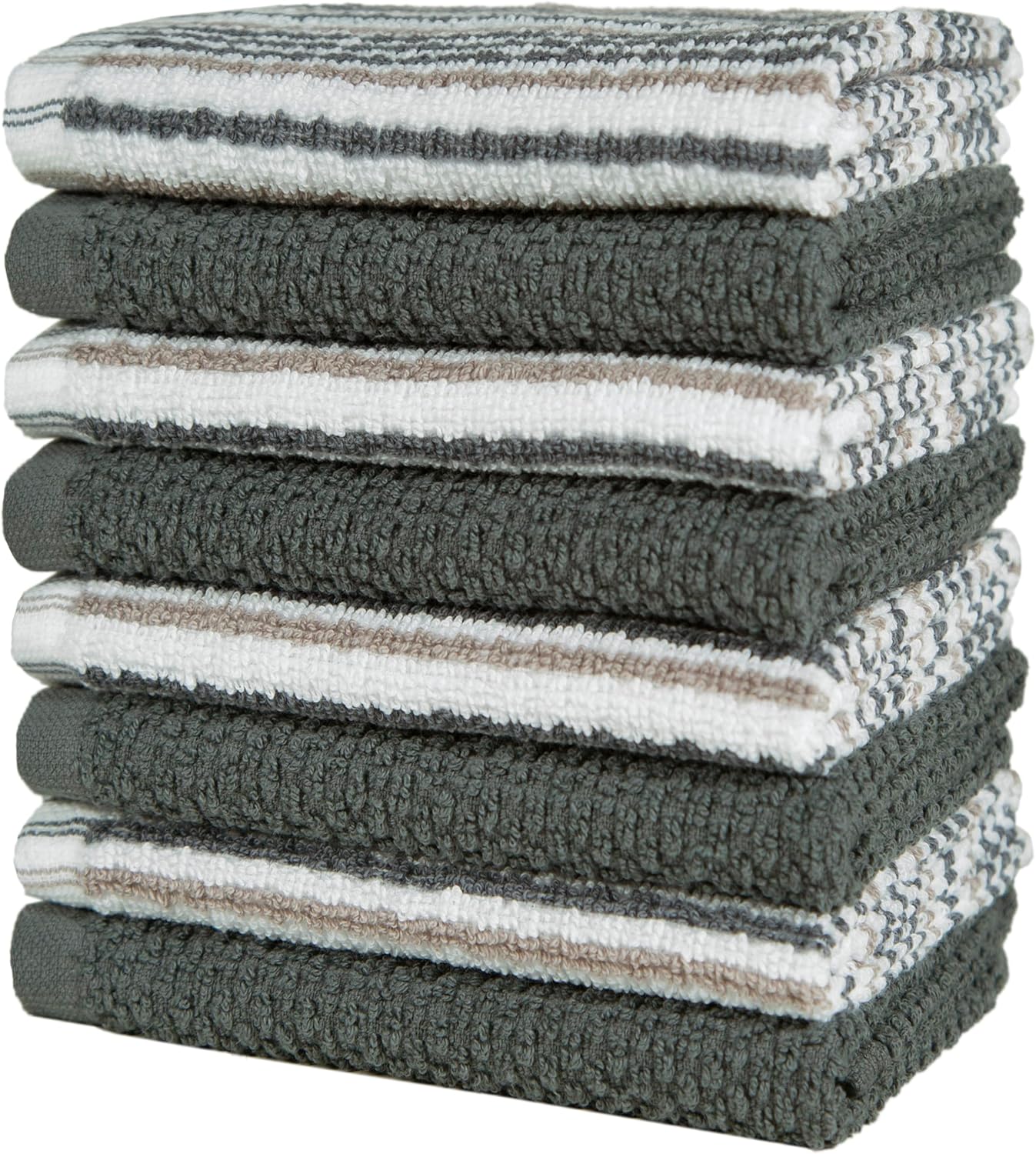 12x12 Cotton Towels - Reusable Machine Washable Highly Absorbent 100 Soft