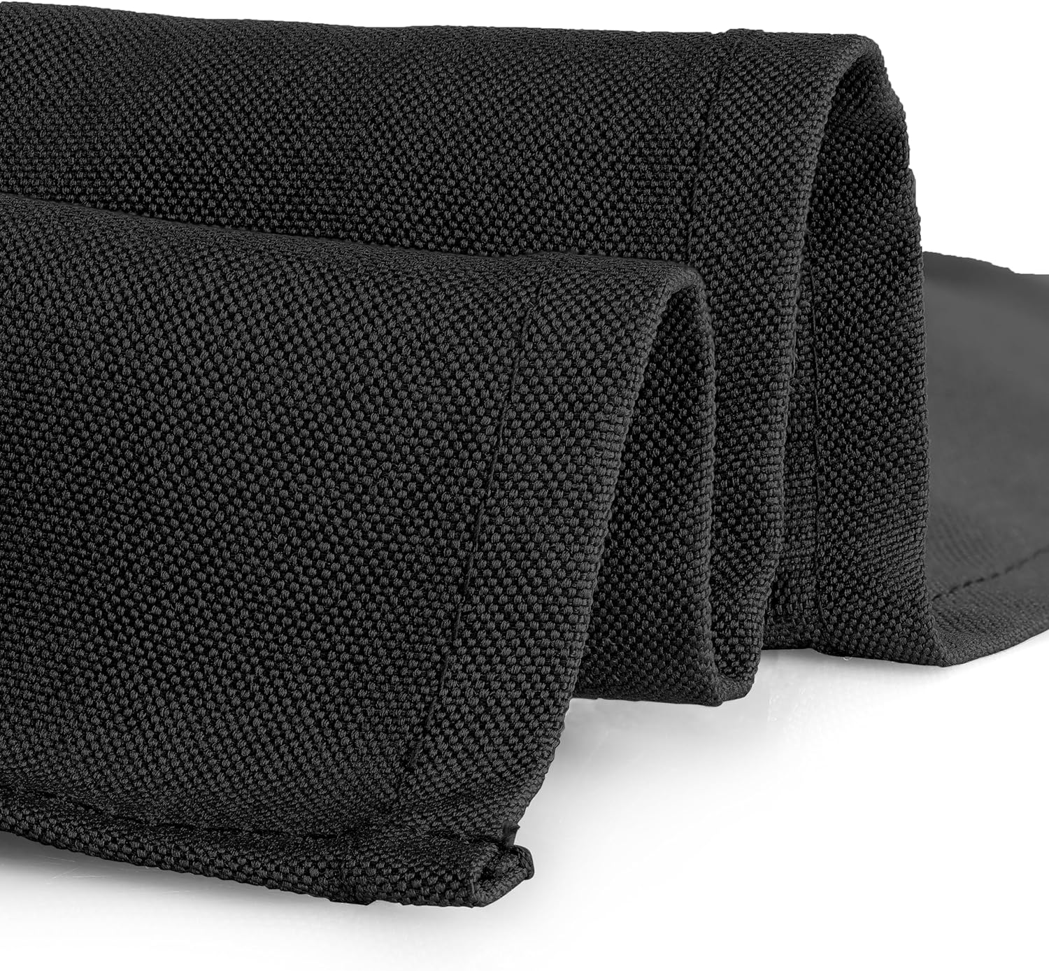 Gee Di Moda 52x52 Black Square Tablecloth for Small Tables