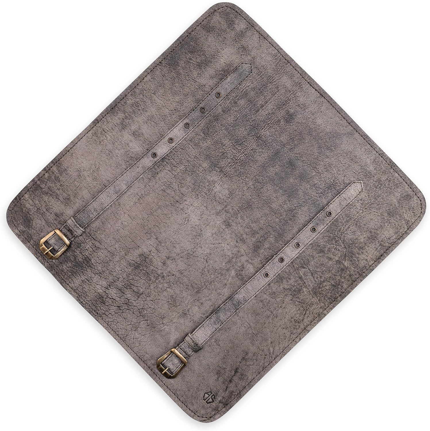 Premium Leather Knife Roll Bag with 7 Slots